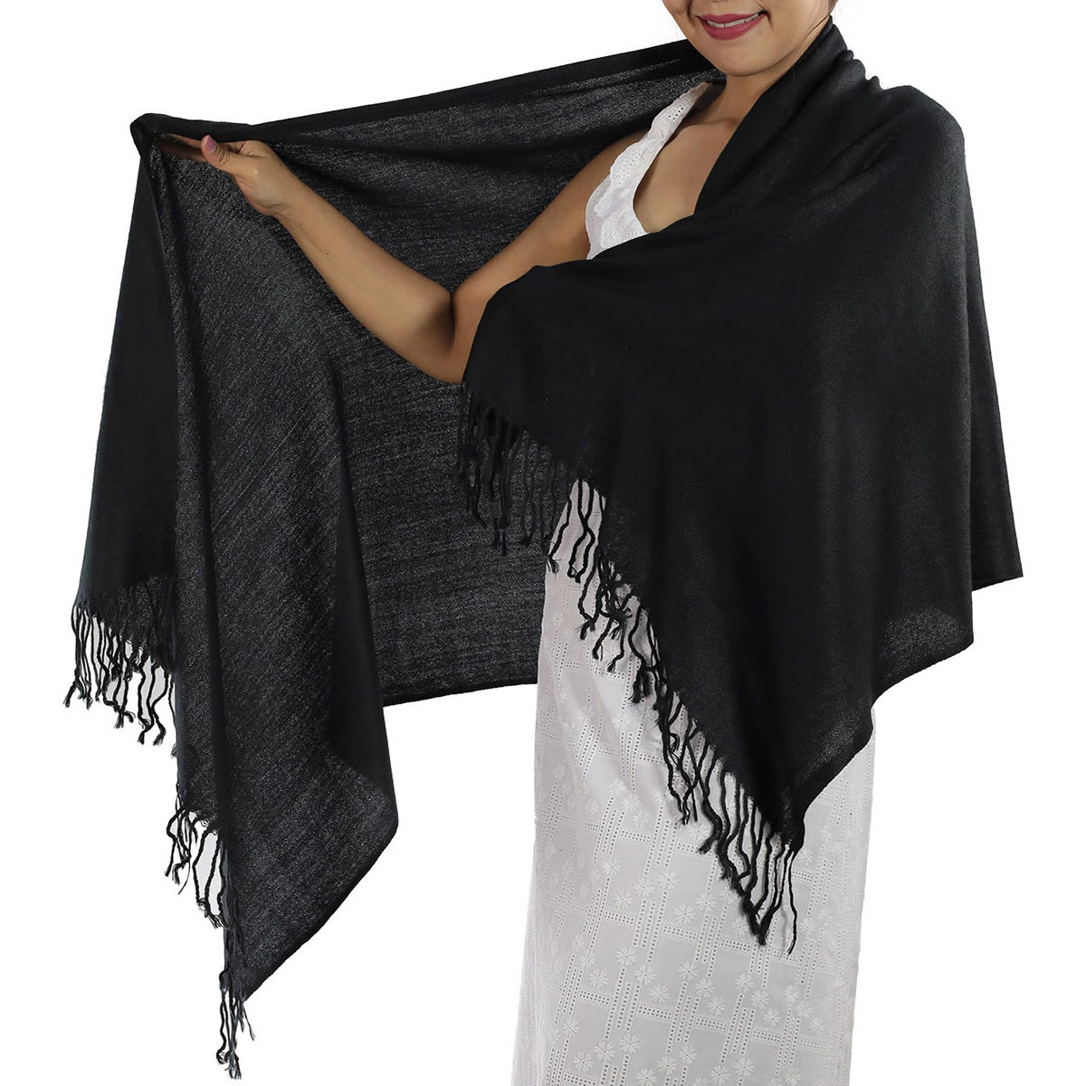 Black Pashmina