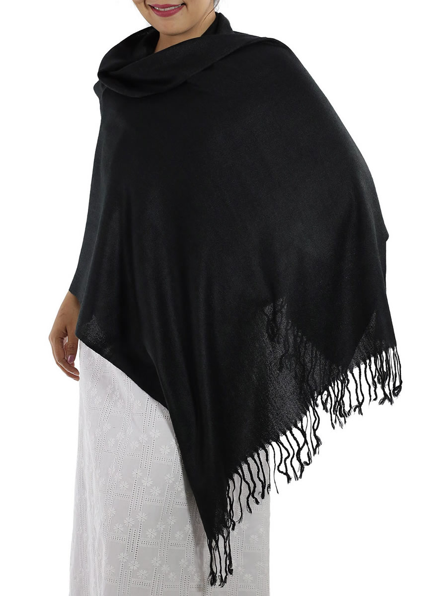 Black Pashmina