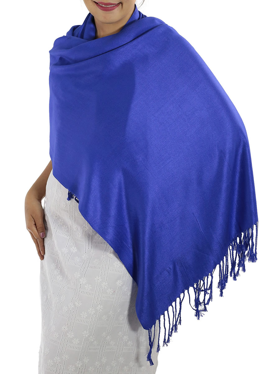 Blue Pashmina