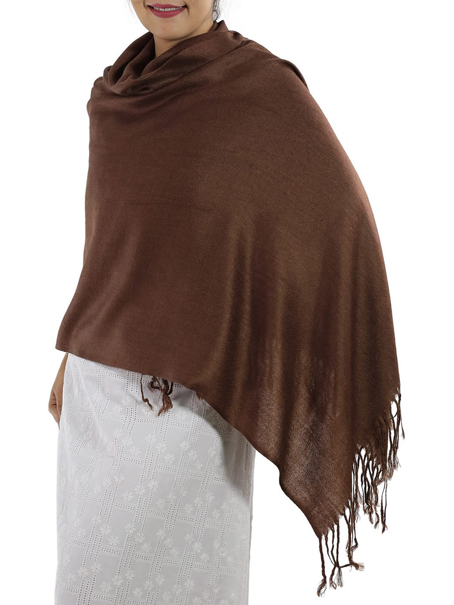 Brown Pashmina