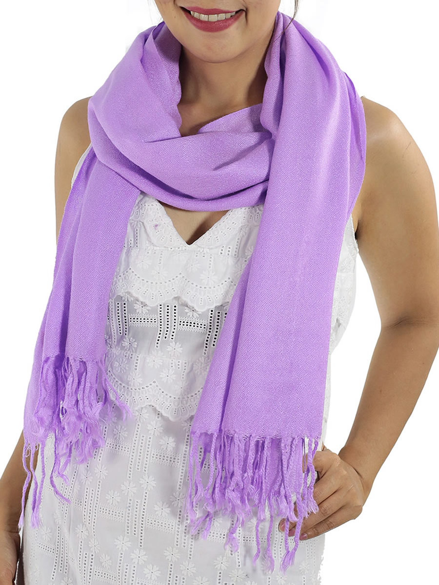 Lavender Pashmina: image 1