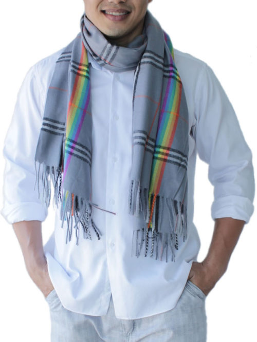 Pashmina Scarf, Light Blue: image 13