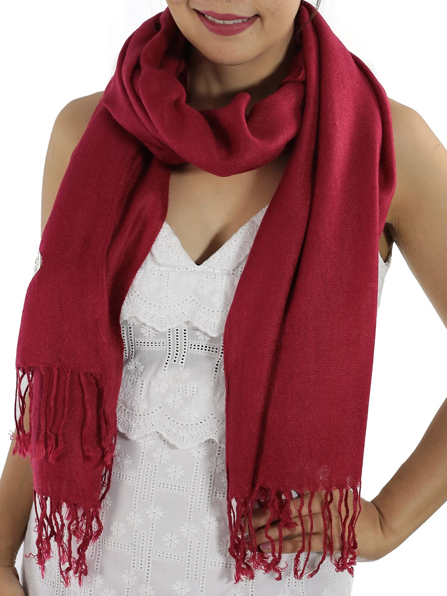 Pashmina Scarf, Light Blue: image 17