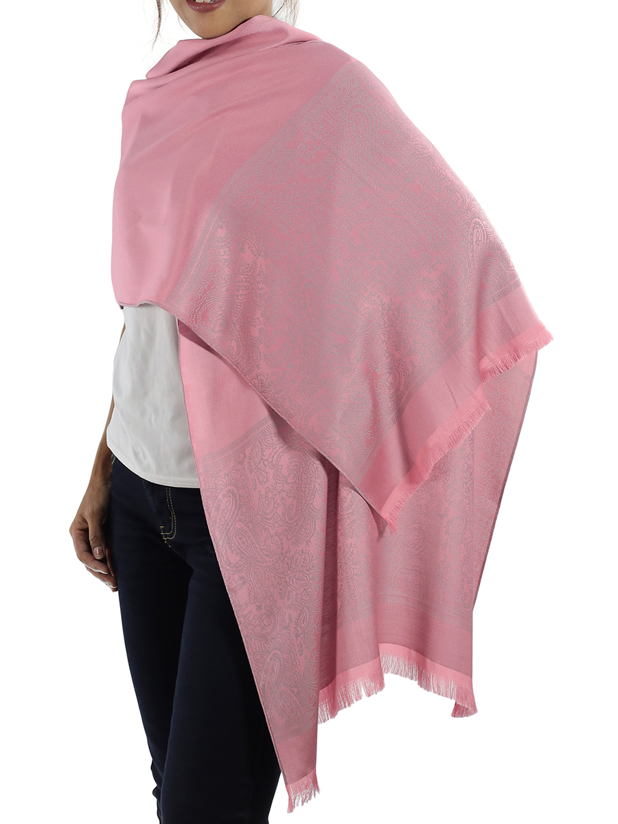Silk Shawl, Blue