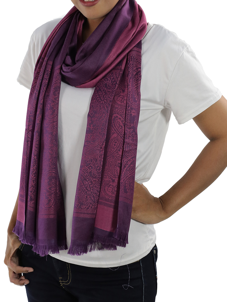 Silk Shawl, Blue: image 17