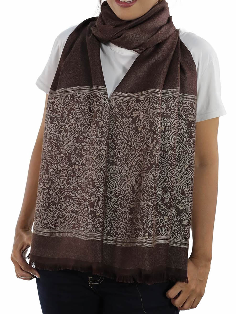 Silk Shawl, Blue: image 18