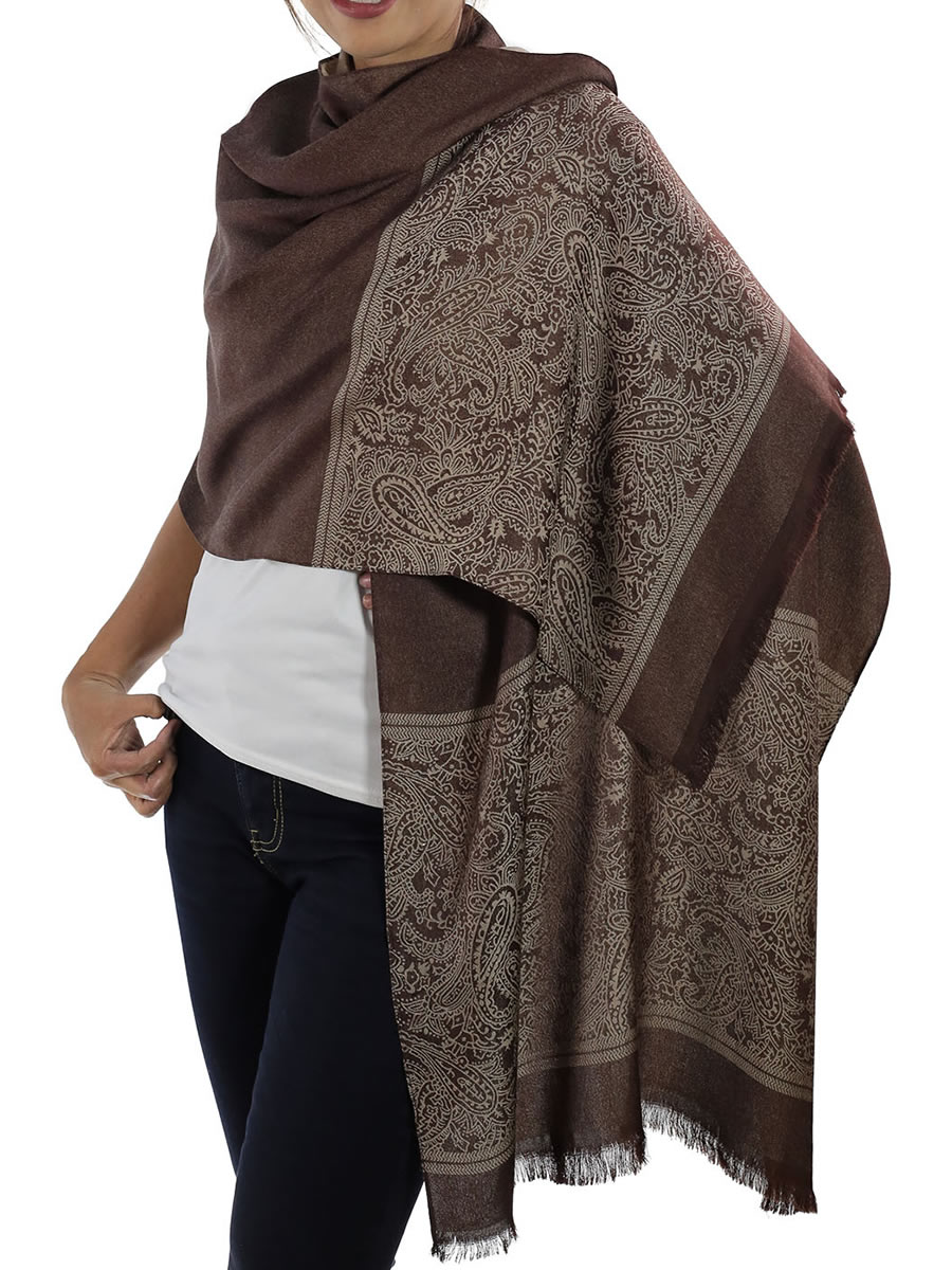 Silk Shawl, Blue: image 23