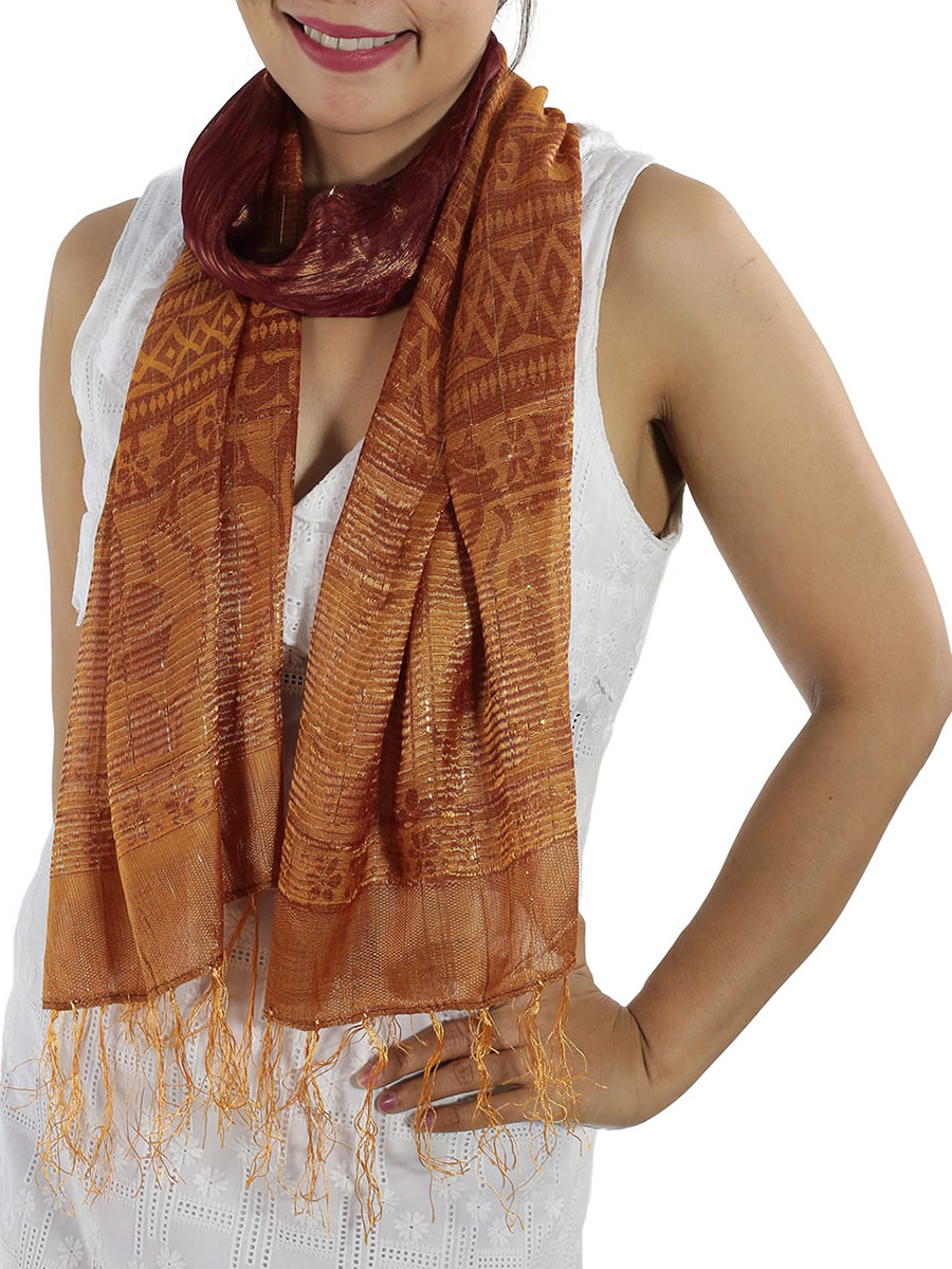 Soft Silk Scarf, Baby Blue: image 6