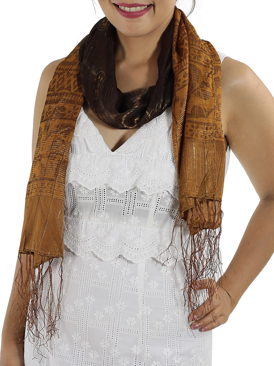 Soft Silk Scarf, Baby Blue: image 7