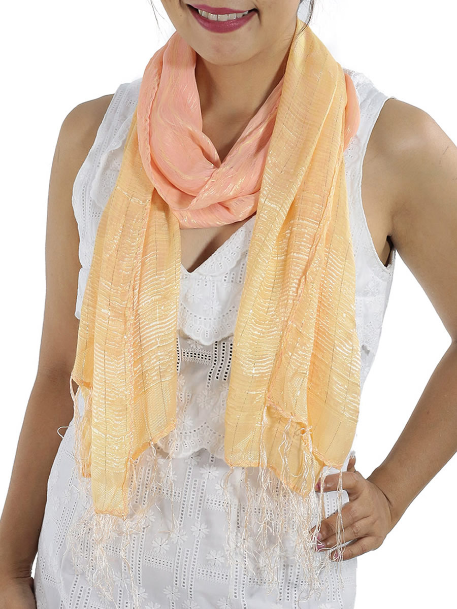 Soft Silk Scarf, Baby Blue: image 8