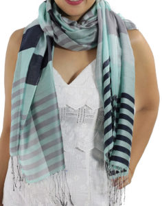 blue plaid scarves 1