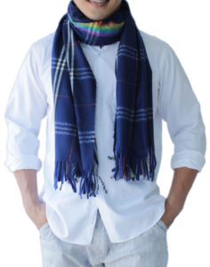 mens blue scarves 6
